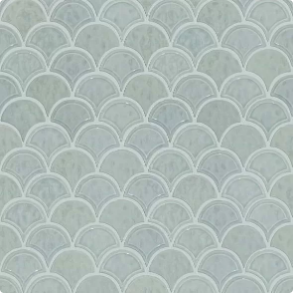 Light Grey Fan - ceramic tile